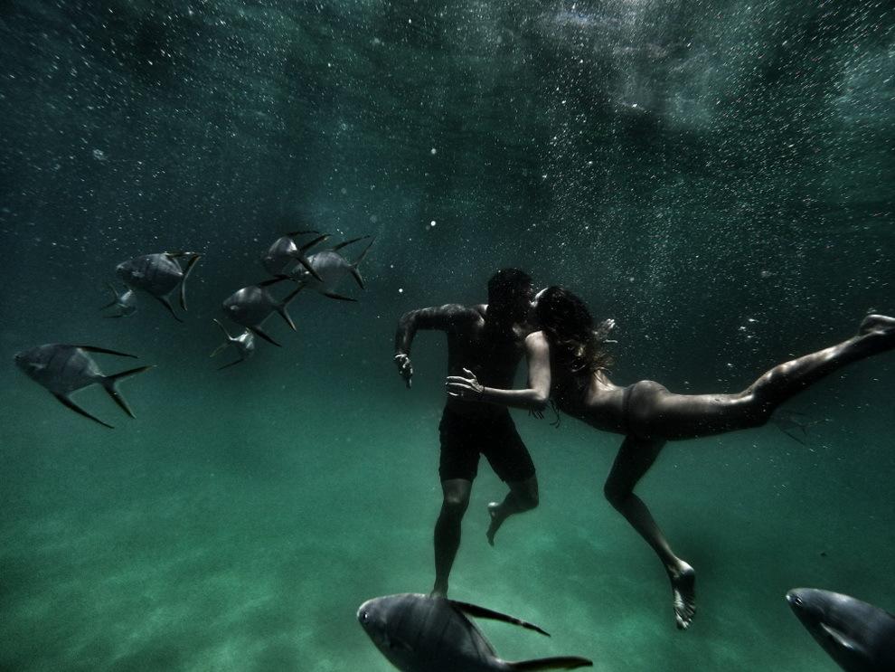 Okyanus altında aşk..