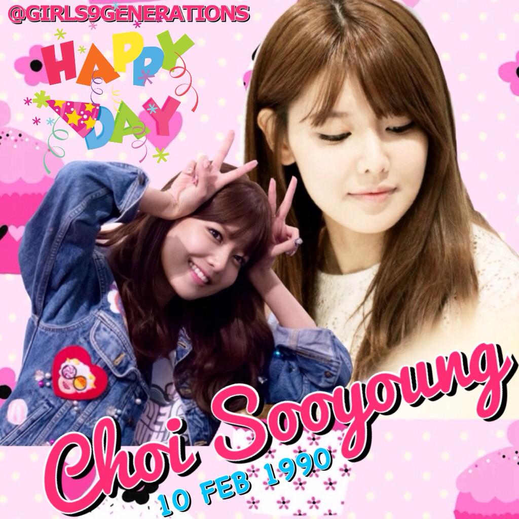 Happy Birthday To Our Beautiful Shikshin Choi Sooyoung  May God Bless You Sooyoungie.I Love U  