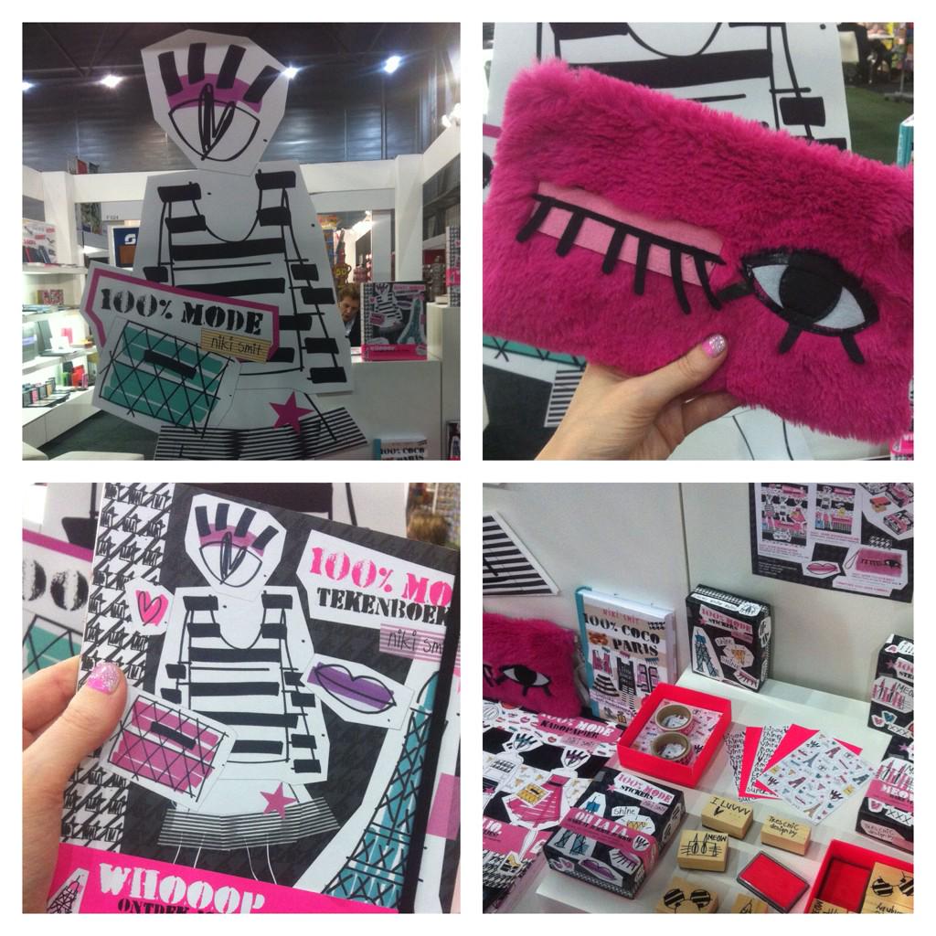 byNikiSmit's tweet photo. Oh la la! De 100% MODE stationary lijn op de @socdays ✌️🐯 #SOCDays #trescoolio http://t.co/KmgpeLTzPm