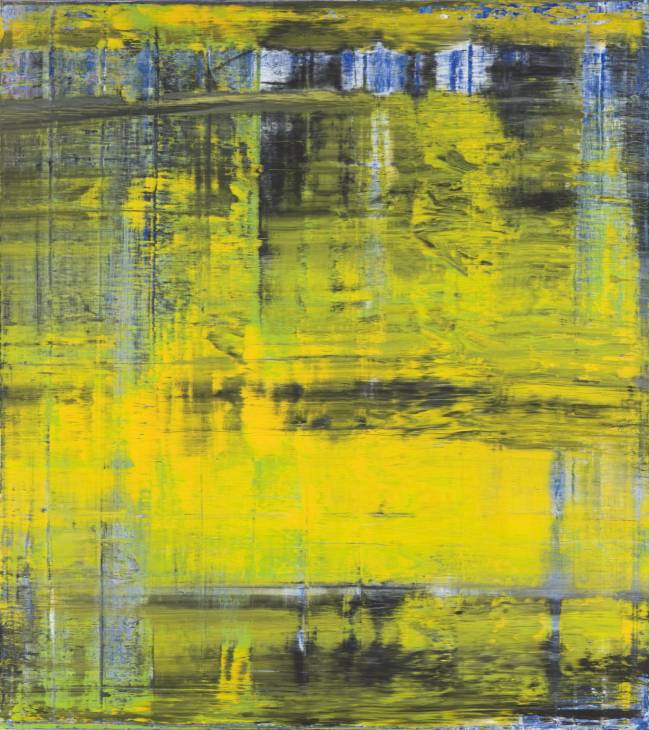 Happy Birthday Gerhard Richter! The German artist was born in 1932. Pic: Abstract Painting (809-3) 