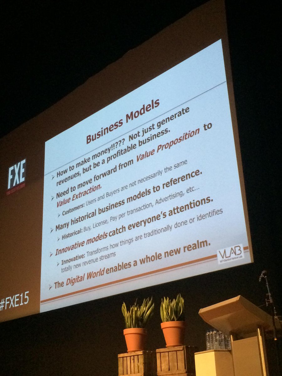 Gigi Wang geeft ons een aantal business model eye-openers #FXE15 #FXE