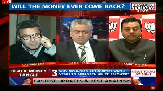 IndiaTodayFLASH's tweet photo. .@SalmanSoz: Whatever black money has been extracted in this country till date was done by UPA #SwissList #NTA9 http://t.co/t1nxuDE5wl
