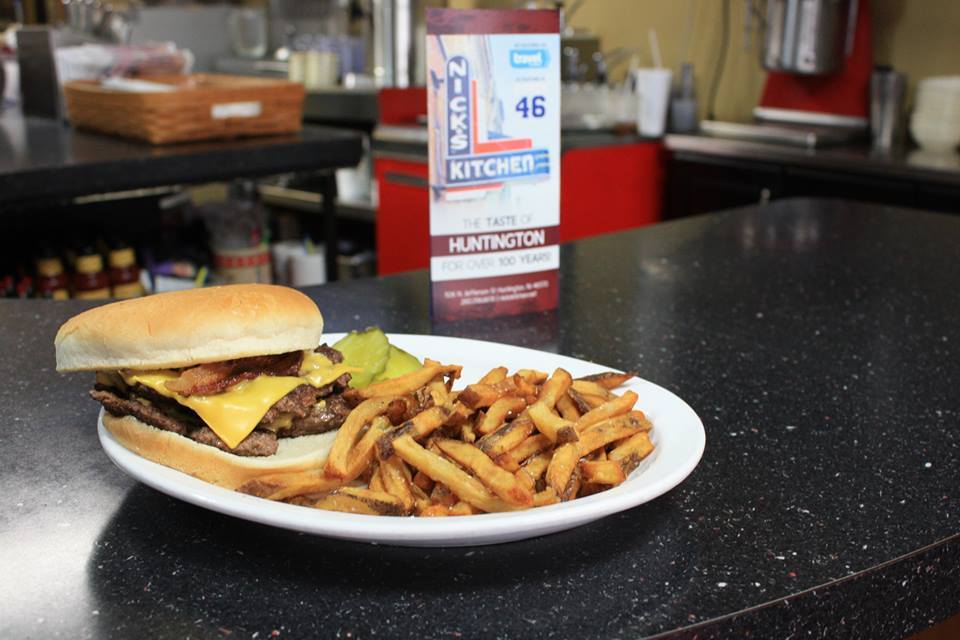 Let the lunch rush begin! May I recommend the double with cheese and bacon?