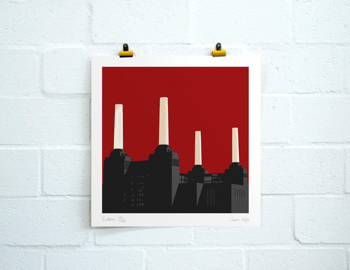 DegreeArt's tweet image. @iamjaysonlilley's stylish #batterseapowerstation prints now available for sale on our site! bit.ly/1IBWV22