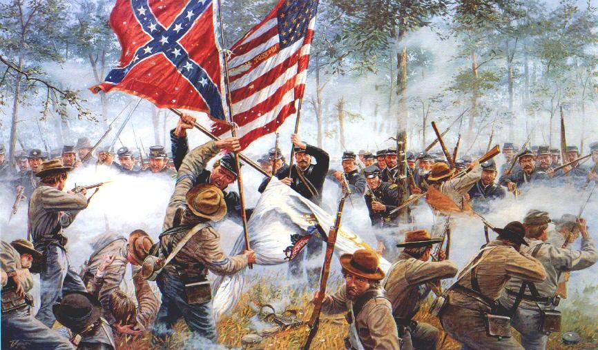 TheFederalUnion's tweet photo. The Battle of Gettysburg was a tough fight. The South just couldn't handle the North.#hansencivilwarshs #Northvictory http://t.co/89YDca8MS4