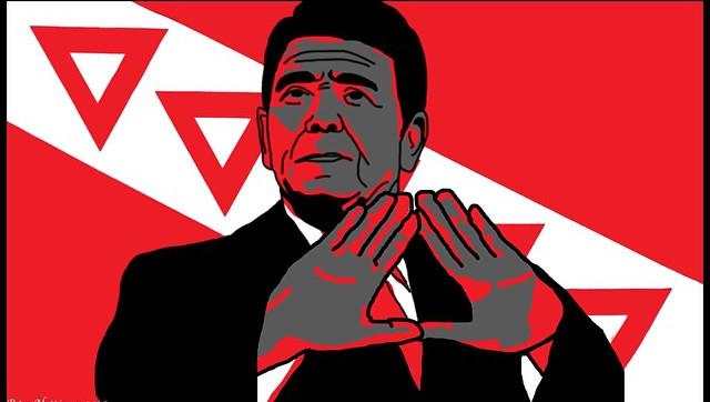 Taylored_JET30's tweet image. A few days late but happy belated birthday to Frater Ronald Reagan #IotaChapter #189