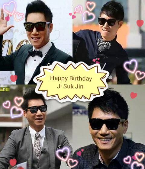   Happy Birthday to Ji Suk Jin. We love you <3 <3 <3 