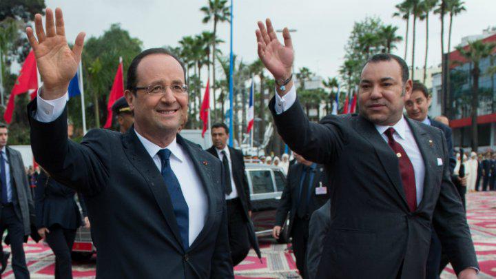 France24_fr's tweet photo. Mohammed VI reçu à l'Élysée pour mettre fin à la brouille franco-marocaine http://t.co/TDQxyG8dxf http://t.co/XTiRXMkt15