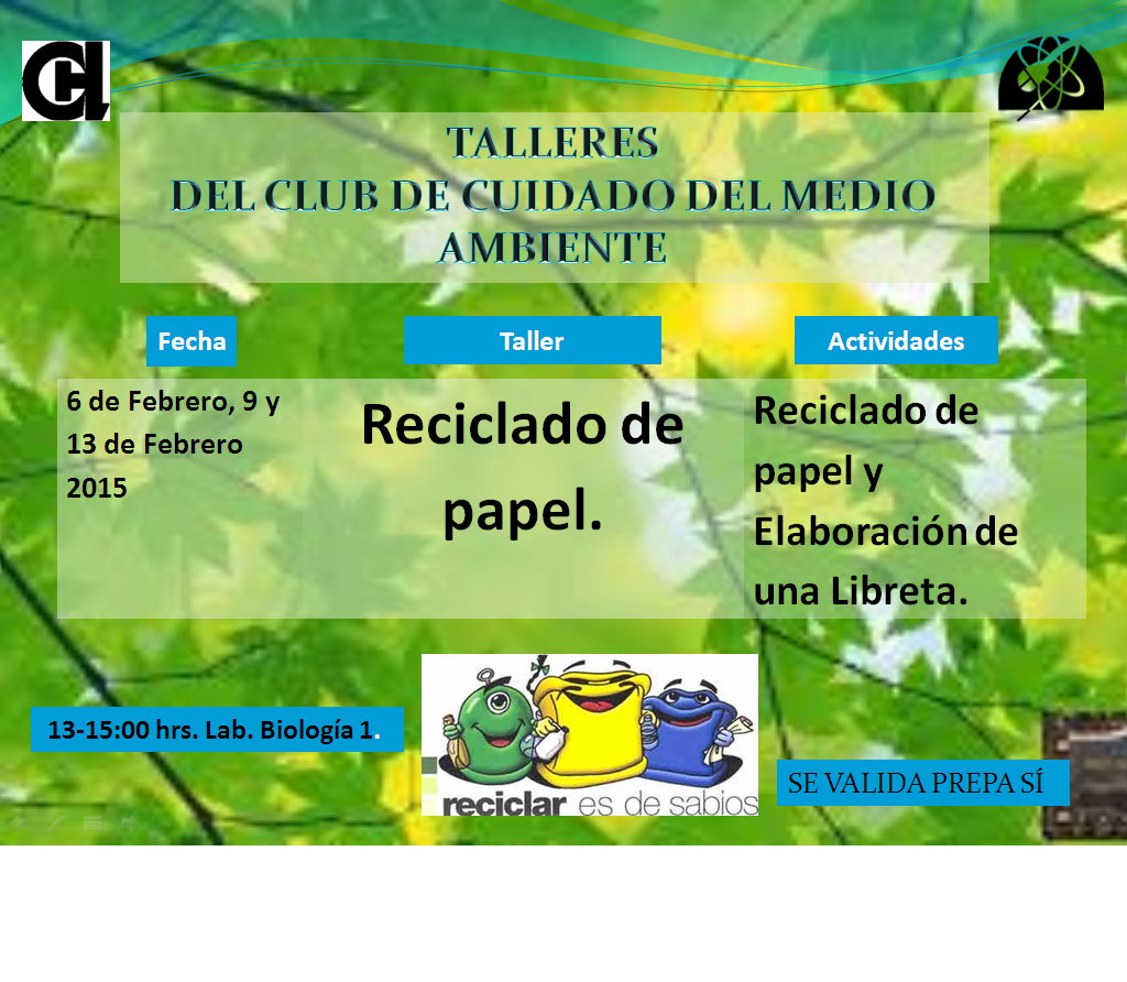 SiladinAzcapo's tweet photo. CONTINÚA EL TALLER DE RECICLADO DE PAPEL, LUNES 9 DE FEBRERO DE 13:00 a 15:00 HRS. EN EL LAB. DE BIOL. 1 http://t.co/fyjk0EW2gt