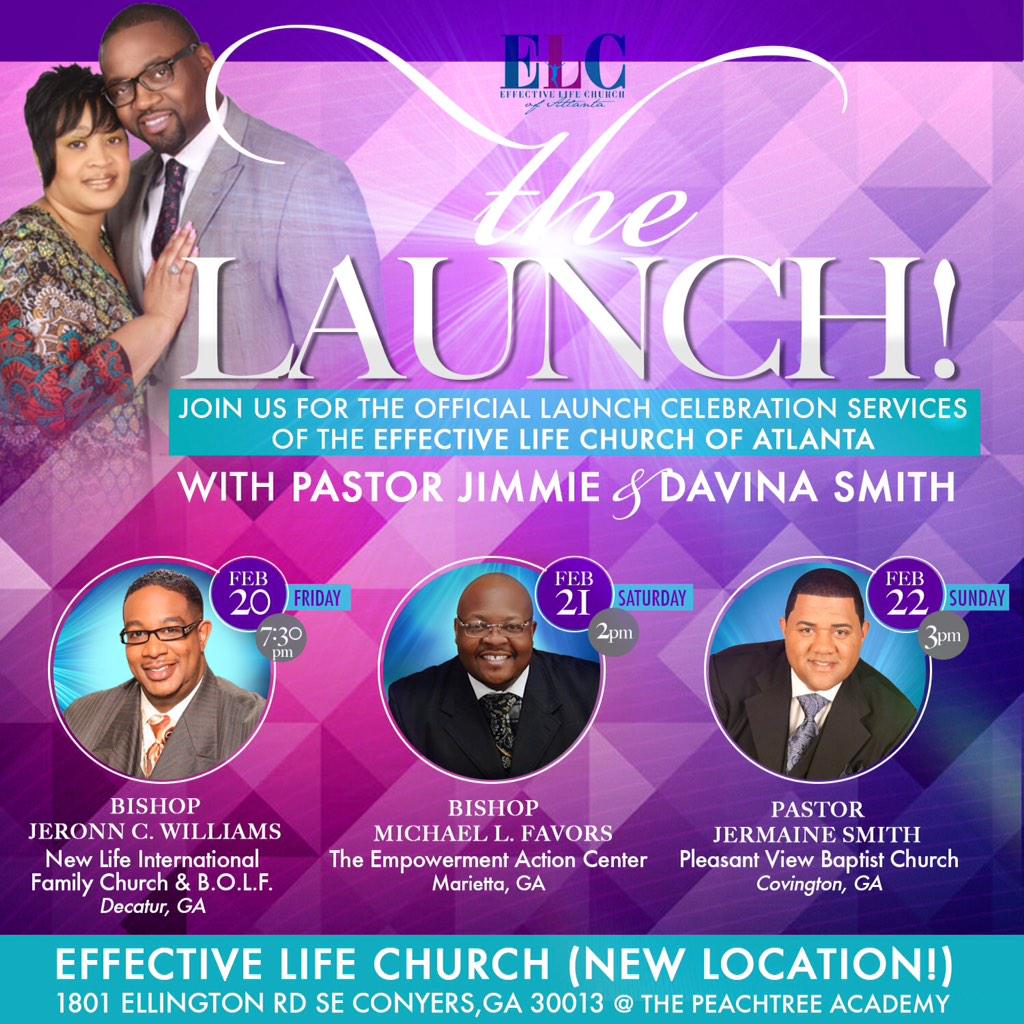 EffectiveChurch's tweet photo. THE LAUNCH!!!  FEB 20th - 22nd In CONYERS! http://t.co/qvCM8VHlcU