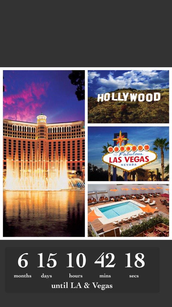 joannehobbs's tweet photo. Bit premature but can't wait #LosAngeles #lasvegas #bellagio #encore #labourday @xxLCGxx @VickySale222 http://t.co/lGuX6pgTUu