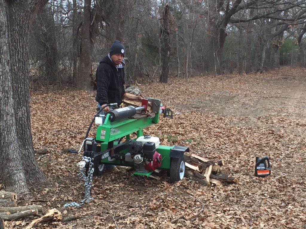 Spectra_PS's tweet image. Spectra hard at work clearing a lot!