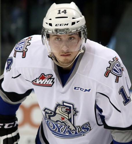 victoriaroyals's tweet photo. After a furious 1st period the Royals lead 1-0 thanks to a Palmer goal. Paulic turned aside all 17 shots he faced. http://t.co/TFgMZQZsI3