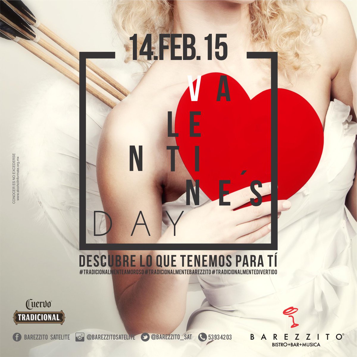#SiYoFuera tú descubriría lo que #BAREZZITO tiene para ti este 14 de feb. #ALWAYSFUN - #somosimpulza