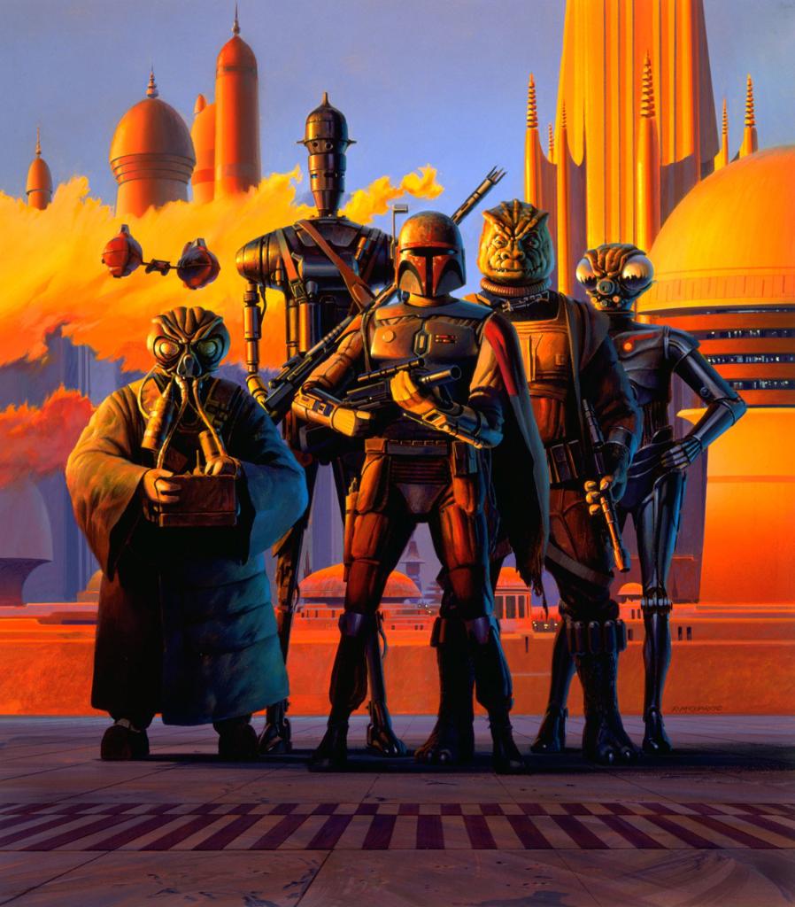 #McQuarrieMonday - Bounty hunters... our kind of scum.