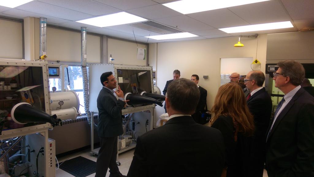 LiamFitzsi's tweet photo. NOHMs briefing @ArmyResearchLab during @NYBatteryEnergy tour set up by @louiseslaughter. #ROC @KerryFeltner http://t.co/iXq4Xvopov