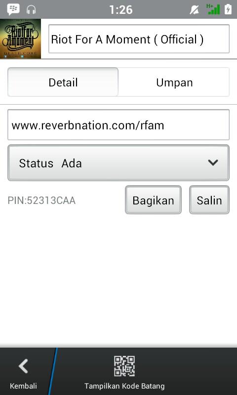 Rfam official bbm untuk booking contact atau sekedar tanya jawab 😉 on sms 089617584613