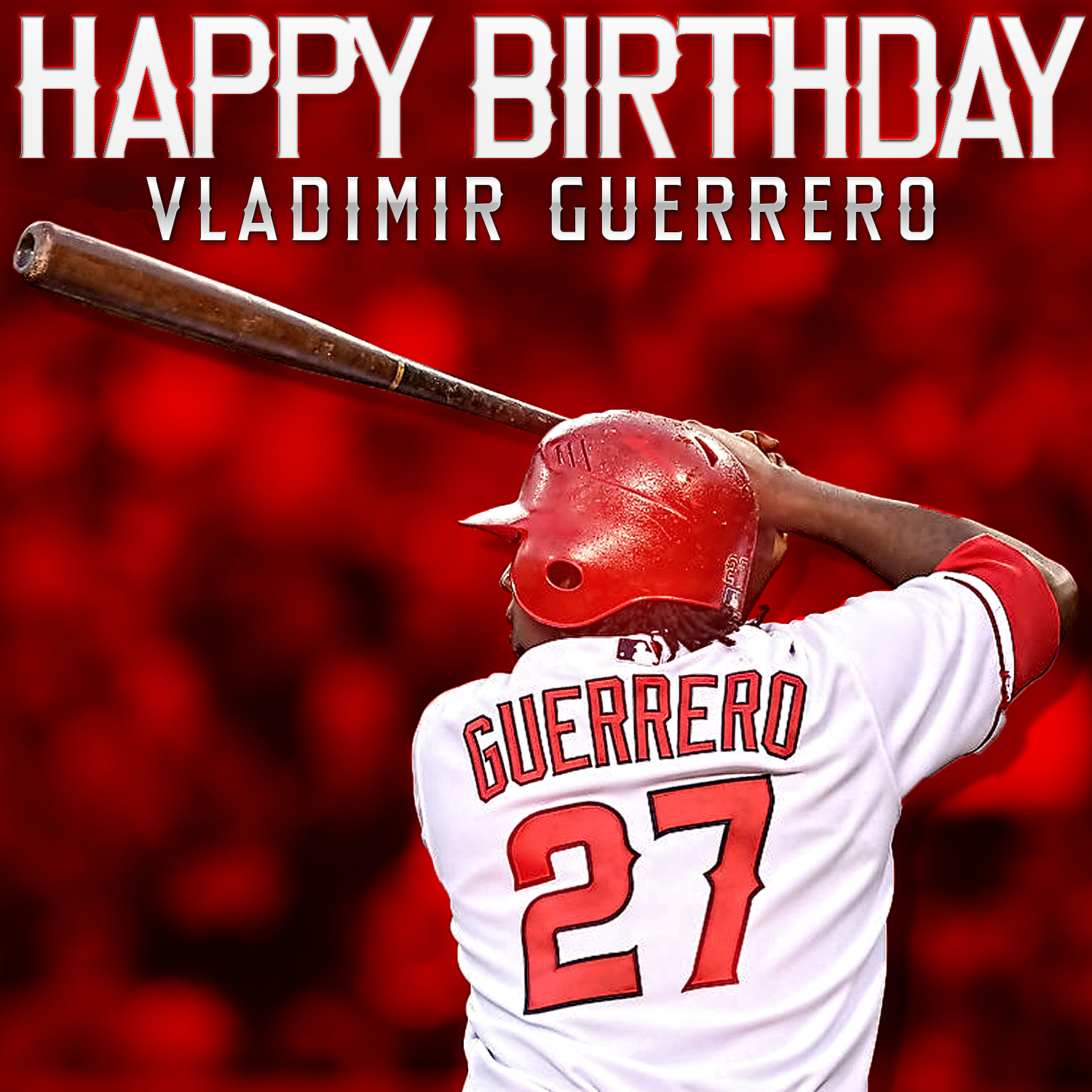 Happy 40th birthday to nine-time All-Star Vladimir Guerrero. 