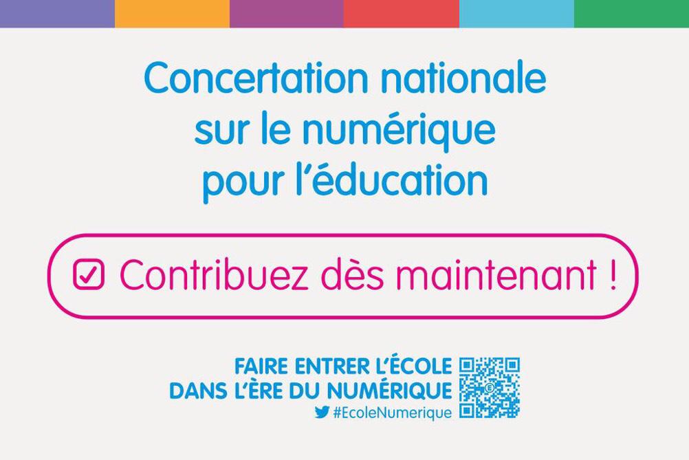 Plus que quelques jours pour répondre au questionnaire de la concertation #EcoleNumerique : …aire.ecolenumerique.education.gouv.fr/formulaire/