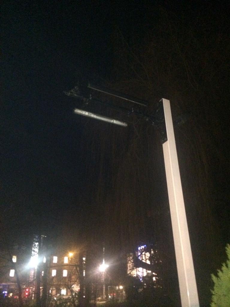 The signs been stolen!!! All down and ready for the new logo! #Guildford <a href="/TG2Surrey/">The Guide 2 Surrey</a> #thingstocome #excited