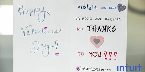 Love is in the air this week! #IntuitLovesAccts (cc: <a href="/Quickbooks/">Intuit QuickBooks</a>, <a href="/IntuitAccts/">Intuit Accountants</a>)