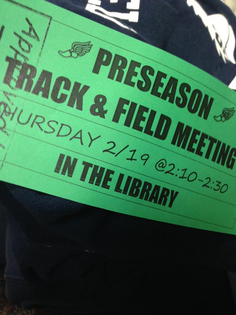 RutterPE's tweet photo. Track is Back! 💪👊👟💚💙 @BeamerTrack @TBHS_ASB http://t.co/2v8ahrMdFm