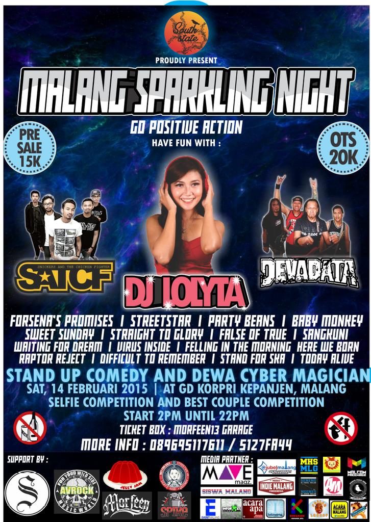 H-4 <a href="/southstatemedia/">Southstate Media </a> present : Malang Sparkling Night