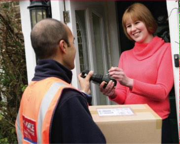 Parcelforce.     not tweet media