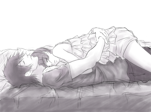 AlexaShizu's tweet photo. #Offlinesleeping with my Lovely Prince @ABCnamo http://t.co/3dd895SjRR