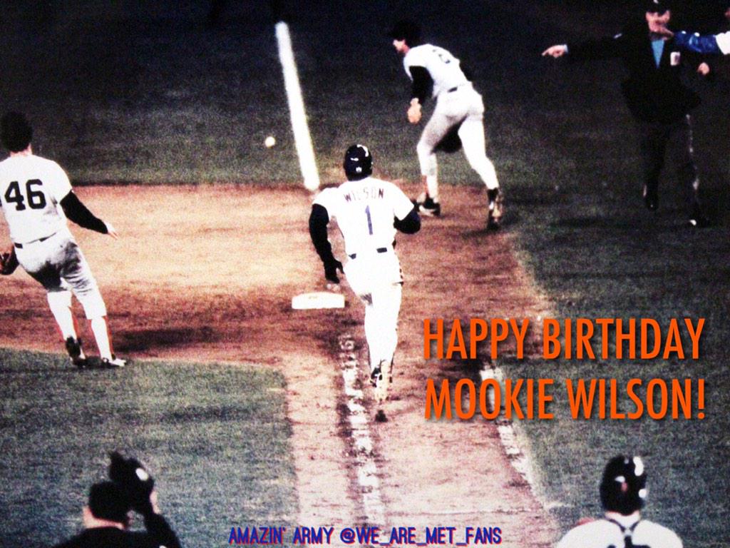 Happy Birthday Mookie Wilson! 