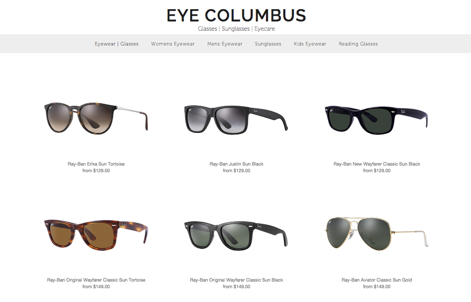 eyecolumbus's tweet image. New Ray-Ban styles now available in-store and online in our online SHOP at eyecolumbus.com/eyewear/?categ… #SaveBetter