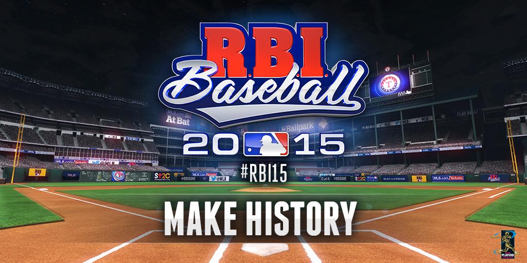 Rangers's tweet photo. We’re pumped that @RBIGAME is back this spring! Get a first look at your 2015 Rangers: http://t.co/YN6sUj96vm #rbi15 http://t.co/eGVqc5VT2B