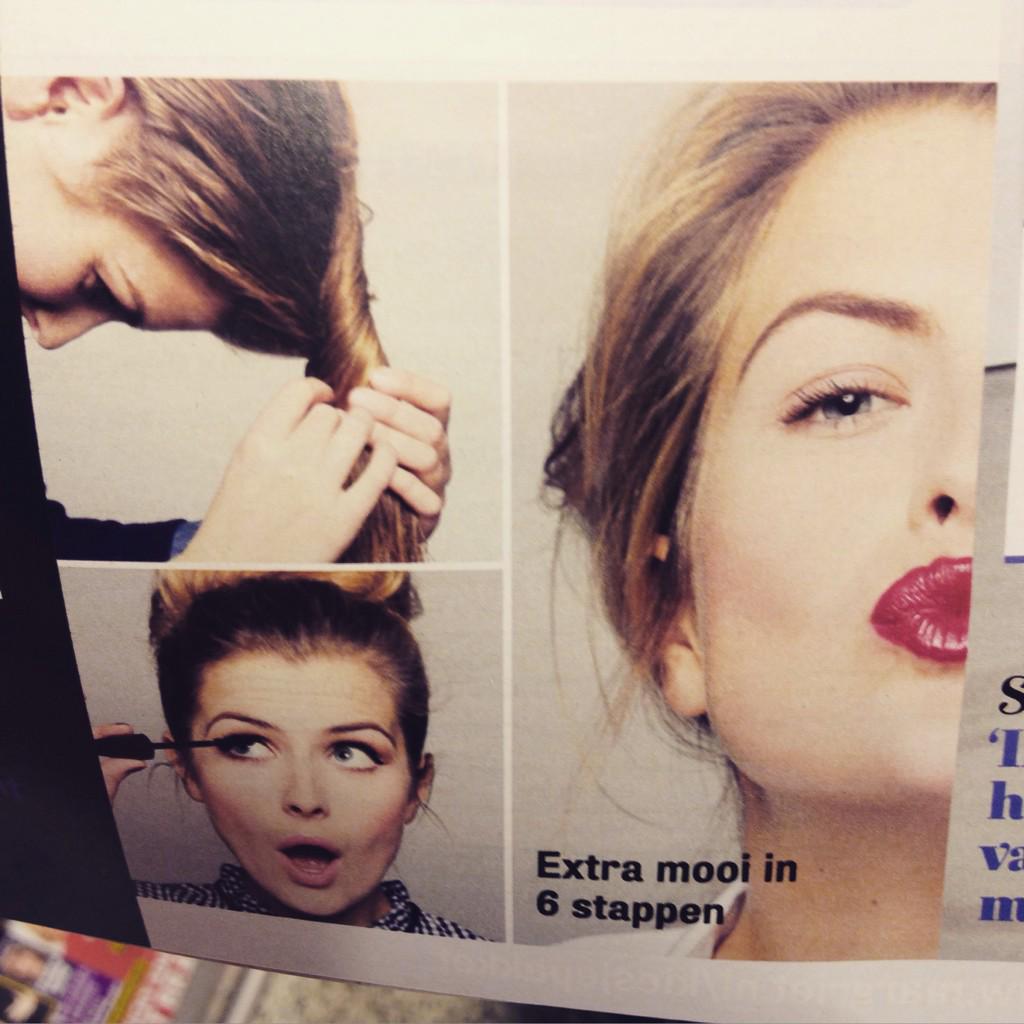 ReneeGunning19's tweet photo. Sneak preview van mijn beauty productie voor de @MargrietNL, tips voor prachtige ogen, volle lippen en gezond haar! http://t.co/IZkO6puc3x