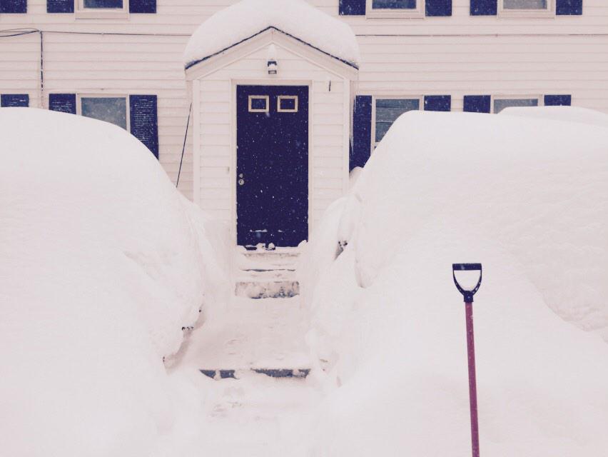 Boston beating us in snowfall! RT @E_Daily_Donahue: Starting to fear that the snow mounds bordering my front door ”