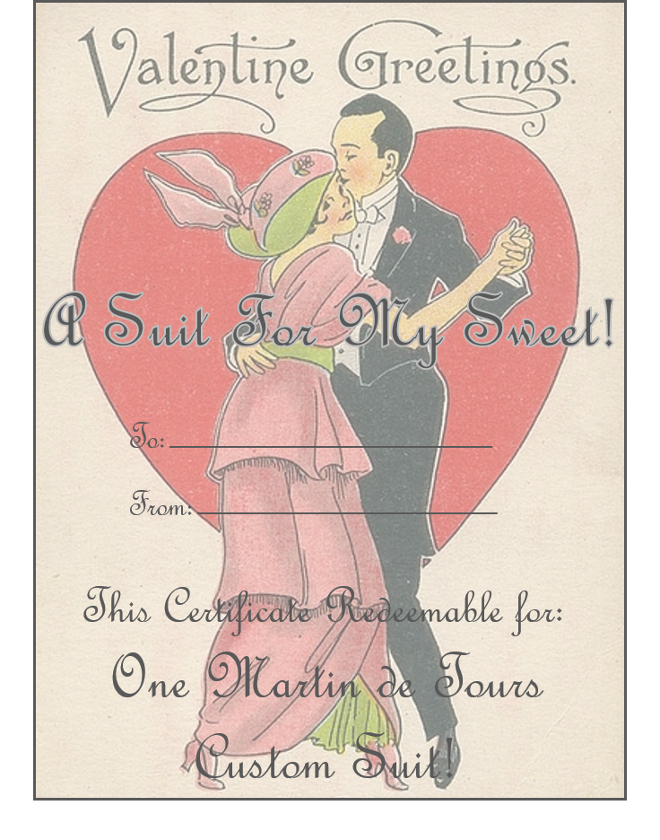 MDTClothier's tweet photo. Need the BEST #ValentinesDay #gift ever? Contact #MdT at valet@mdtclothier.com to purchase a 'Suit for your Sweet'... http://t.co/V5N8Cn84yu