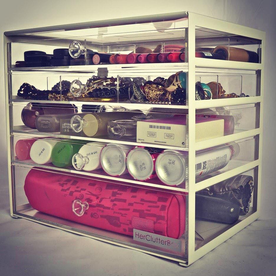 herclutterbox's tweet photo. Order at http://t.co/CVaHeB70V2 #bbloggers #makeup #makeupstorage #clutterbox http://t.co/RTt831hR7C