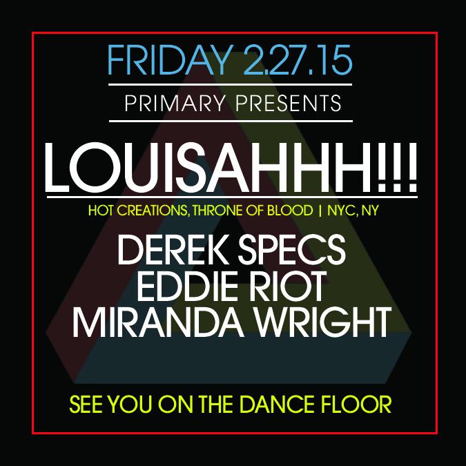 DerekSpecs's tweet photo. Fri 2.27 @LOUISAHHHh @eddieriot @DerekSpecs @DJMirandaWright 
@Primarypresents 
#voidaudio
tix-http://t.co/WUPYb1Uyq3 http://t.co/YSbvrqPUjA