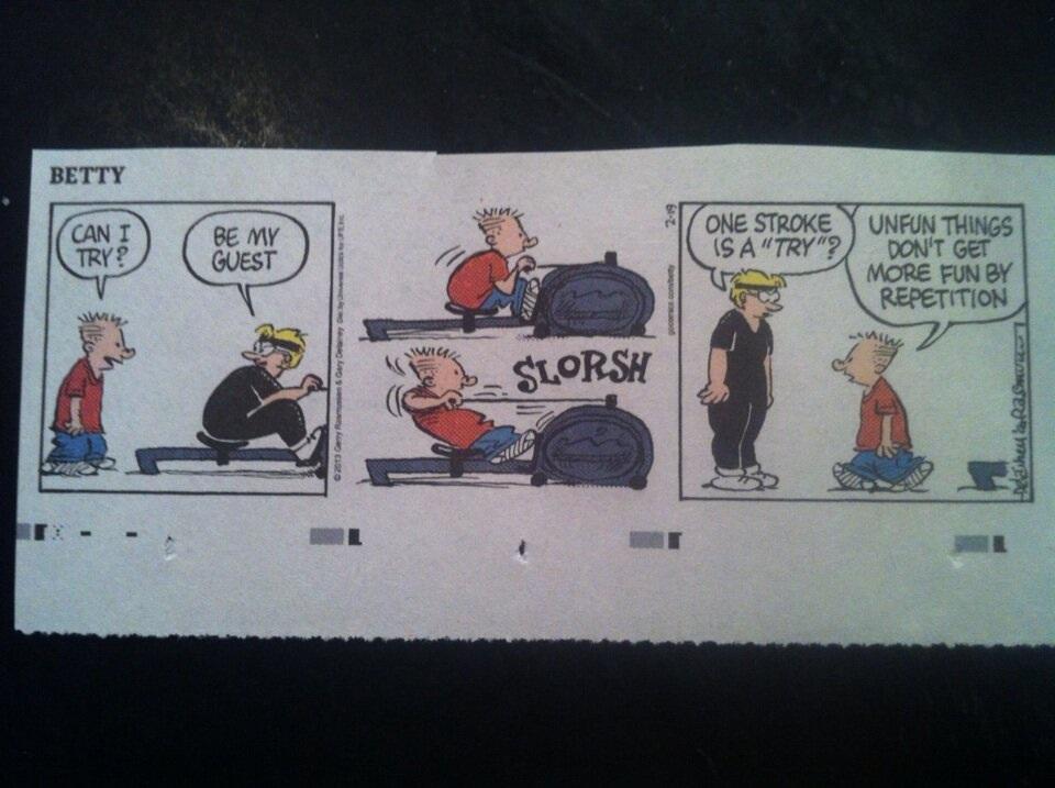 My current outlook on erging