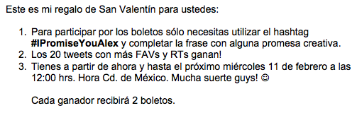 hoyerofficial's tweet photo. Listo! 👌 Para participar por los boletos sigue las instrucciones de la imagen 😉: http://t.co/J7ltsak6Vy