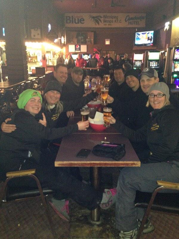 JoeDaleySports's tweet photo. The post game celebration for Travis and his Championship Spongee team !! Well played everyone !! http://t.co/5uyazOSKSY