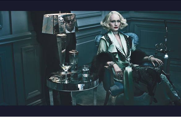 Happy birthday Amber Valletta through the years \One for the Ages\ series by Steven Klein for 