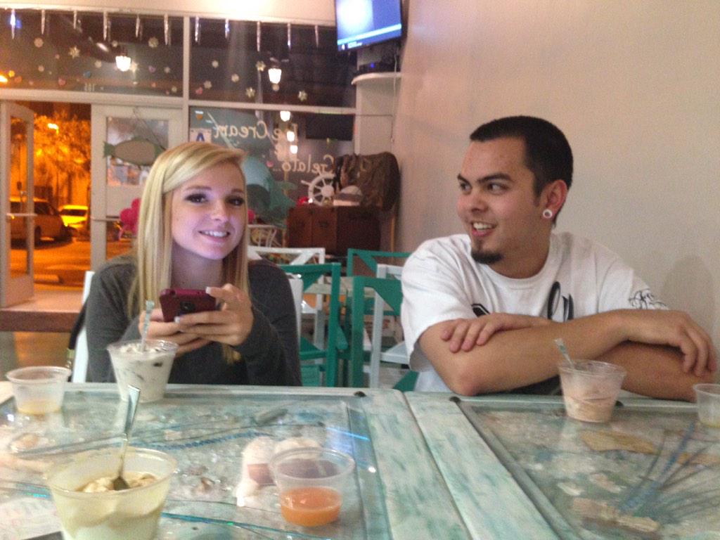 Johnstones5's tweet photo. Enjoying a great ice cream - Sea Salt Caramel - awesome! http://t.co/DcrSATjR6P