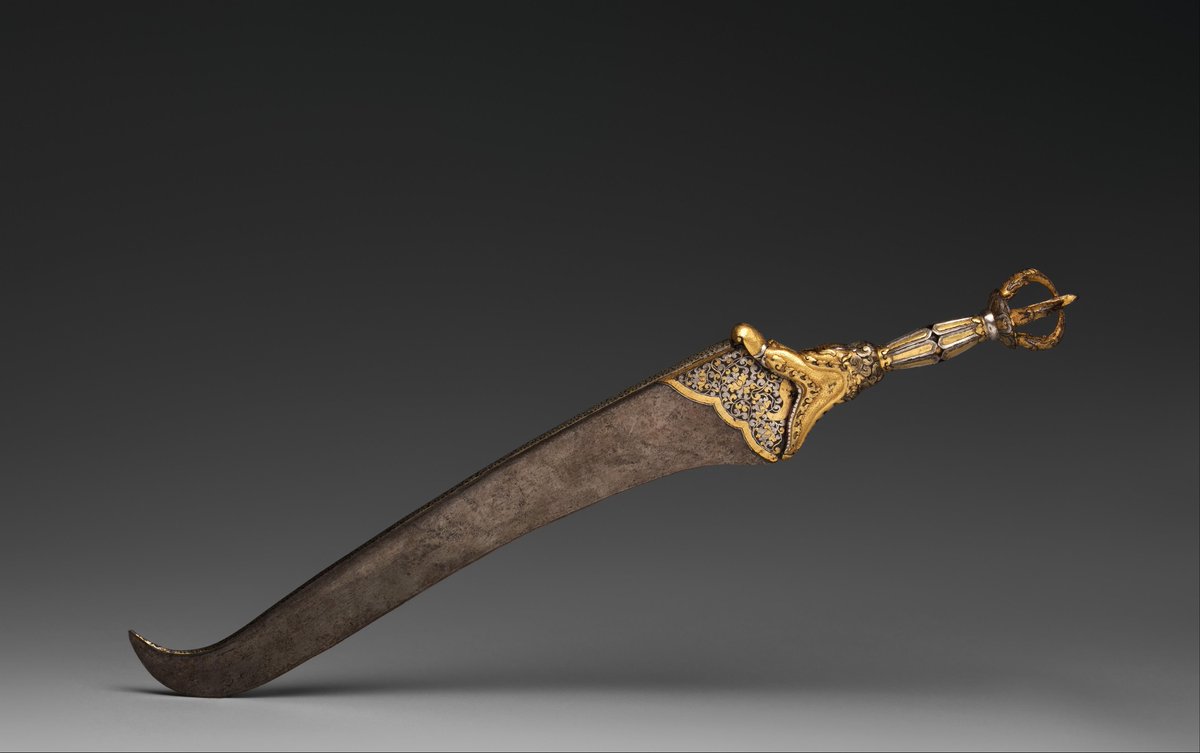 Explore the conservation process applied to a knife in '#SacredTraditions of the Himalayas.' met.org/1AQqvwx