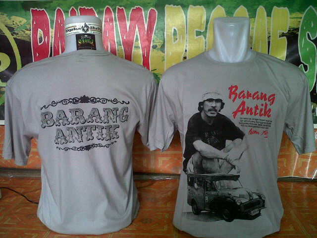 BONGKARcloth's tweet photo. T shirt Barang Antik • Size M L XL • IDR 80 k • minat!? • cp: 083877722380 / 2682164B #BONGKARcloth #TshirtIwanFals http://t.co/DDPpzA8W8h