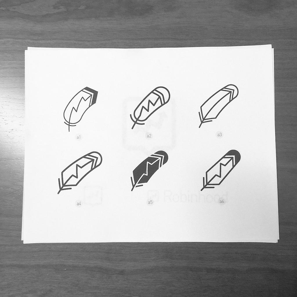 The evolution of Robinhood's logo. #RobinhoodRewind