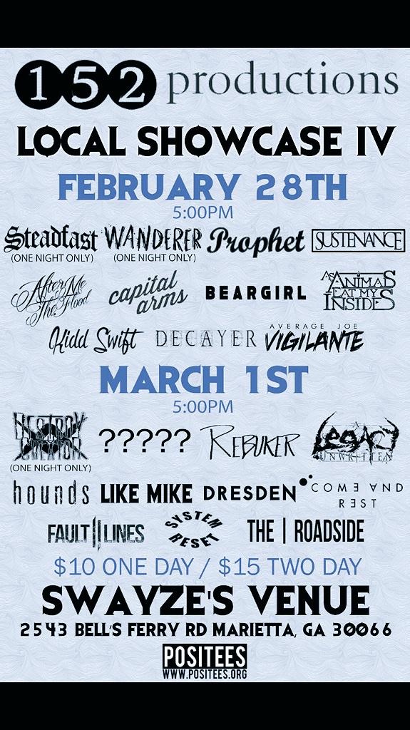 dresdenband's tweet photo. Who's coming March 1st? http://t.co/4ASZELYrsI