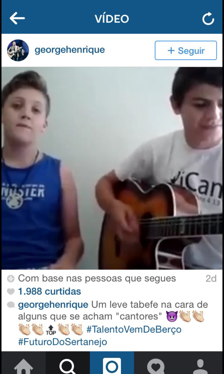 SERTANEJOinform's tweet photo. George Henrique da dupla George Henrique e Rodrigo comentou sobre Henrique e Guilherme em seu instagram. http://t.co/MBwfFRZ266