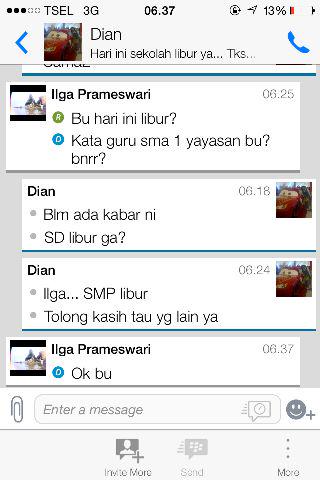 Cleodinodin's tweet photo. Smp santa theresia libur hari ini :) http://t.co/cwUolNG16z