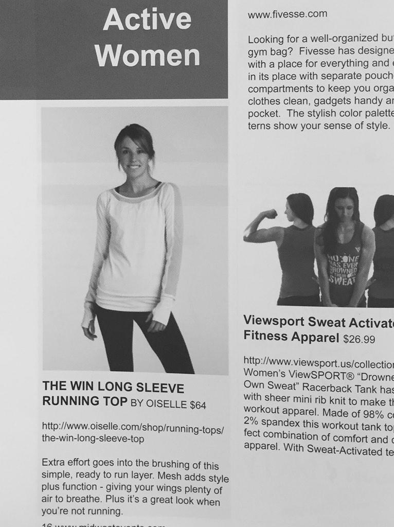 oiselle's tweet image. Gracing the cover of @MidwestEvents 2015 W's Annual edition: @melissagacek! Impressive career highlights inside.