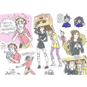 This is pretty much me and my friends summed up #aceattorney #dualdestinies